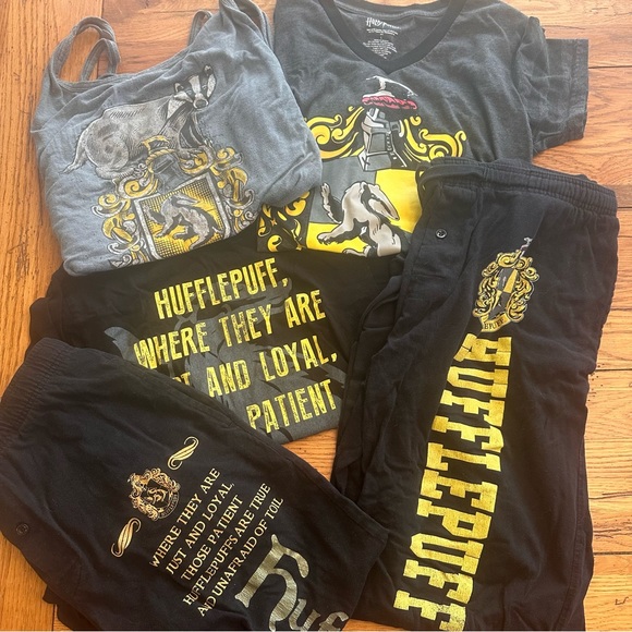 COMING SOON!  Hufflepuff Tops and Pajama / Lounge Pants - Picture 1 of 4